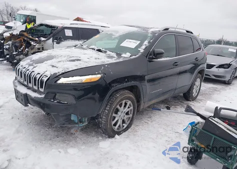 2014 Jeep Cherokee Latitude из США, поврежденный, VIN 1C4PJMCS7EW124626